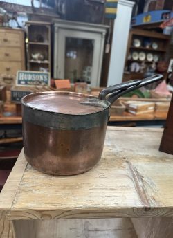 Victorian copper pan