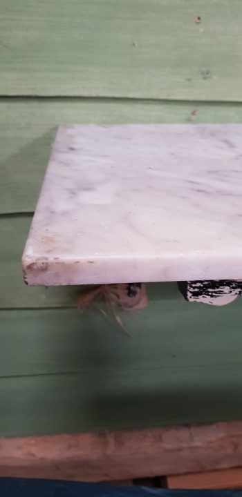 Victorian Cast Iron Shelf - Image 2