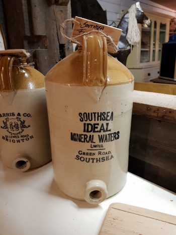 Flagons - Southsea Ideal Minerals Water LTD, J.L Reid & Co Wimbledon, Harris & Co Brighton, Yelf & Co LTD Ryde, Strangers LTD Southampton, Robert Yelf Ryde