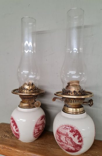 Oil Lamps x 2