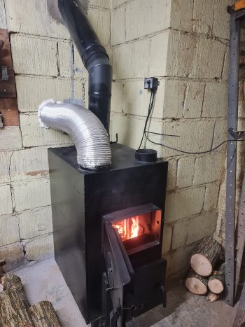 WOOD BURNER...Workshop Garage Outhouse - Image 2