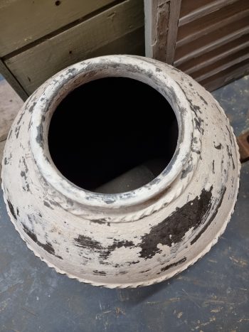 Large White Pot - Image 2