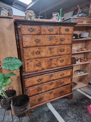 Queen Anne Walnut Tallboy