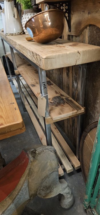Metal Frame Shelves