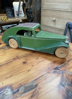 Vintage wooden car
