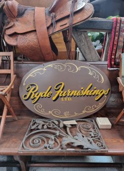 Original Ryde Furniishings Shop Sign