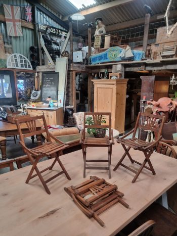 1930's Children's folding chairs