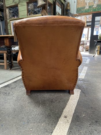 French leather chair - Image 5