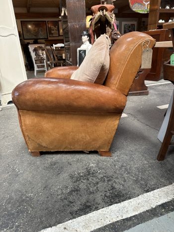 French leather chair - Image 3