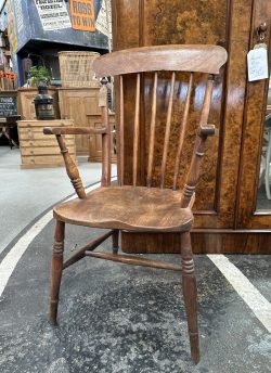 Elm seat carver chair