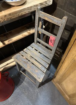 Folk art chair