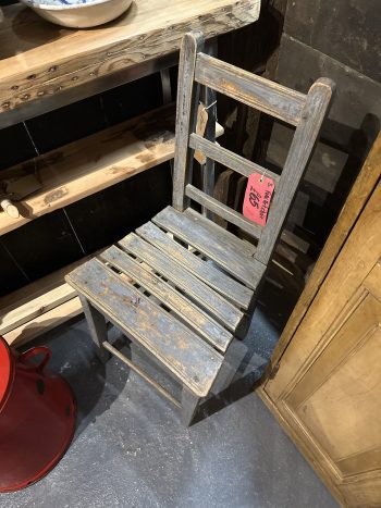 Folk art chair