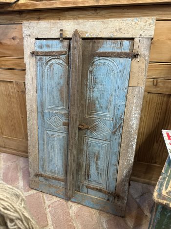 Wooden window frame and shutters. - Image 3