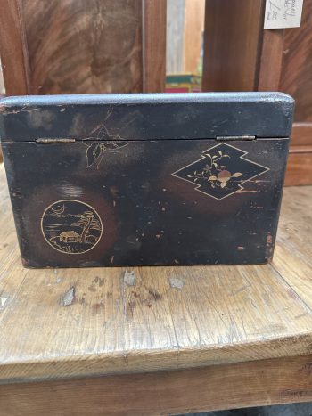 Japanese lacquer box - Image 6
