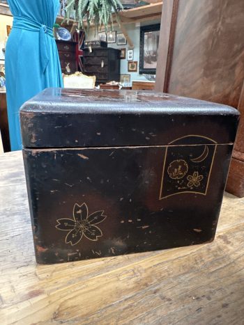 Japanese lacquer box - Image 5