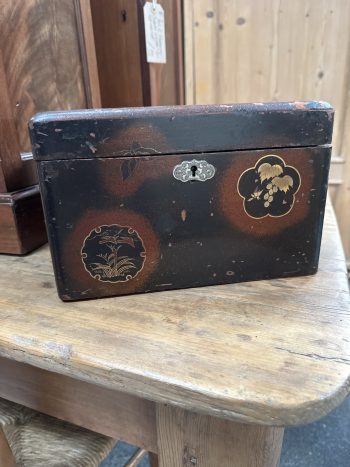 Japanese lacquer box - Image 2