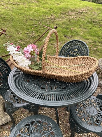 Wicker basket/trug - Image 4