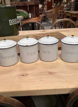 Enamel food containers