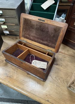 Victorian box with two internal trays
