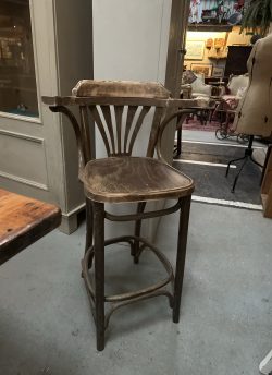 Bentwood barstool