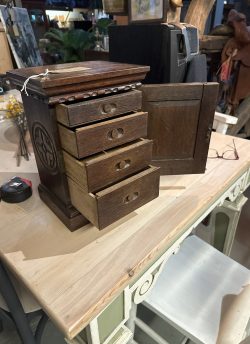 Desk top chest of four drawers