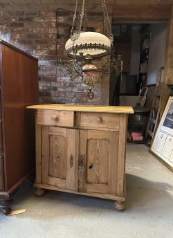 Small pine cupboard