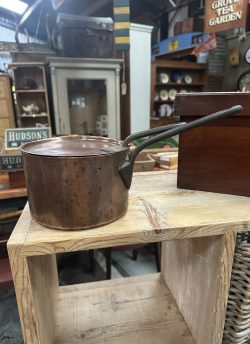 Victorian copper pan