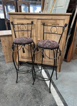 Pair of funky bar stools
