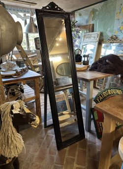 Tall, free standing mirror