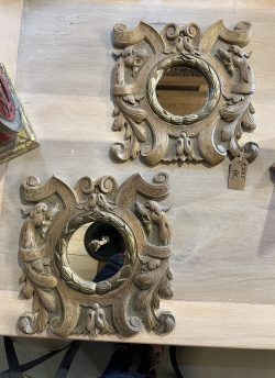 Dragon/dog mirrors