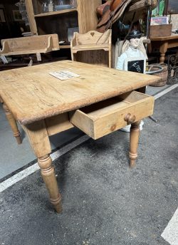 Victorian pine table