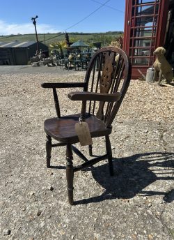 Antique child’s chair