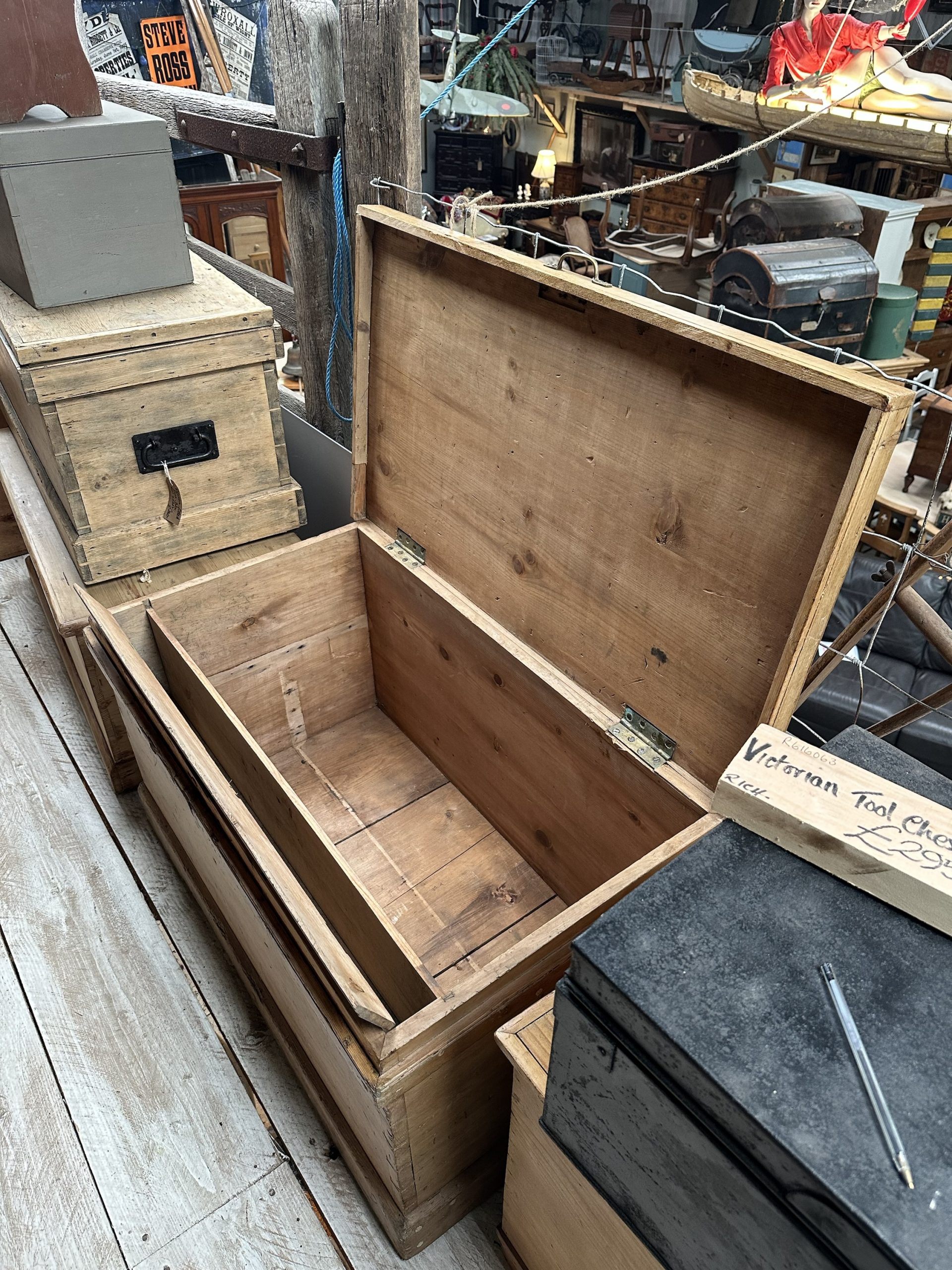 Victorian tool box